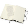 Скетчбук MOLESKINE Art Sketchbook Medium, нелинованный, чёрный ARTQP054