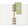 Еженедельник MOLESKINE Academic Spiral Large 150×210 мм, киви DHSPK5212AMWH3