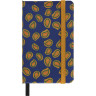 Блокнот MOLESKINE LIMITED EDITION PRESCIOUS & ETHICAL SILK XS 65х105 мм 160 стр. нелинованный, твердая обложка, синий LEPSILKMP012BLUE
